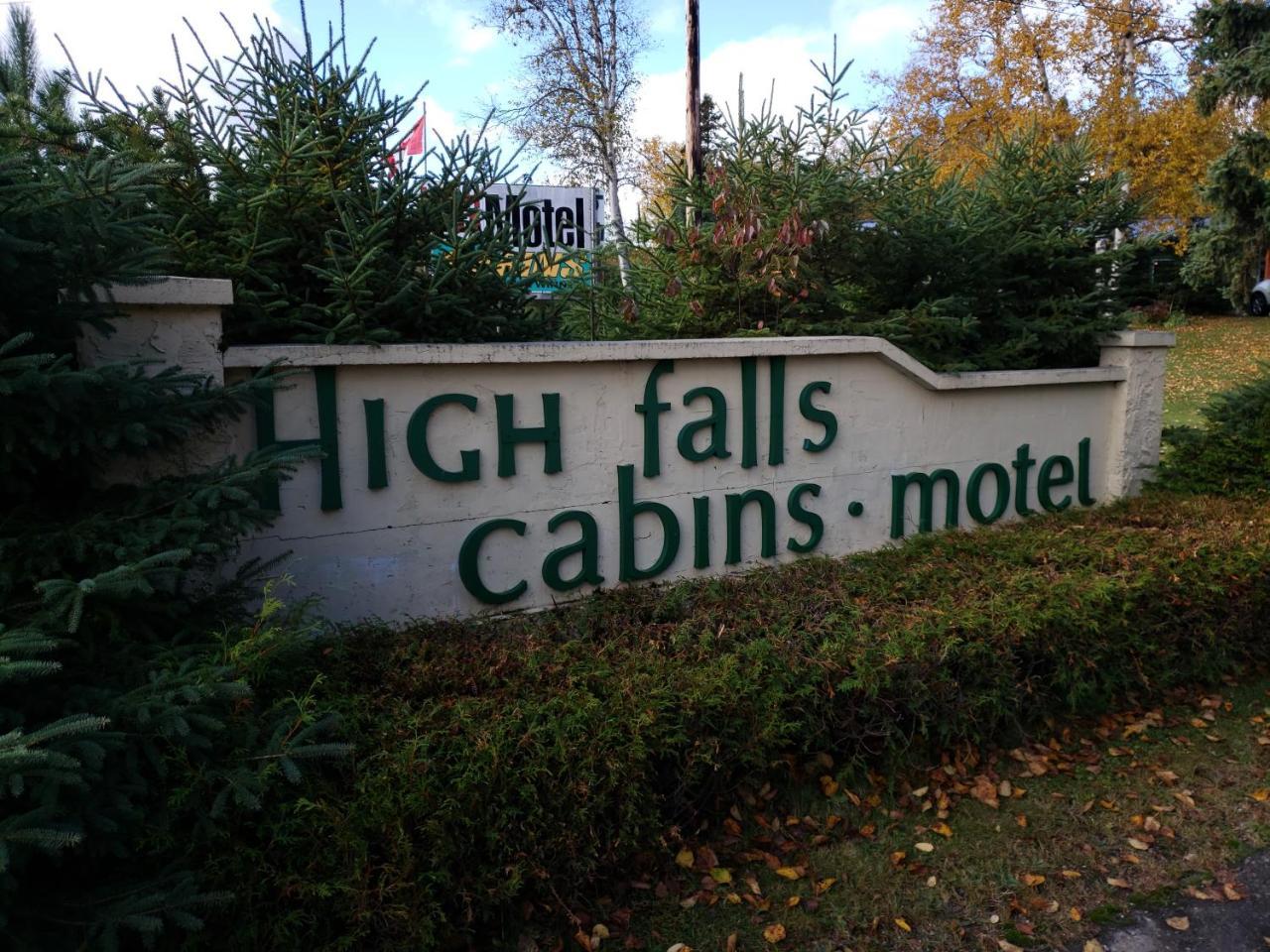 High Falls Motel & Cabins Wawa Exterior foto